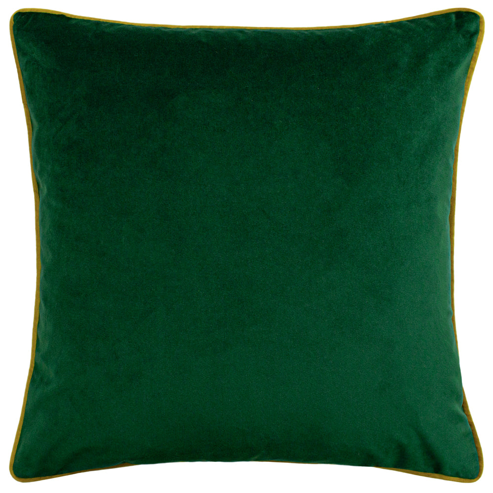 Forest Fauna Stag Velvet Piped Cushion