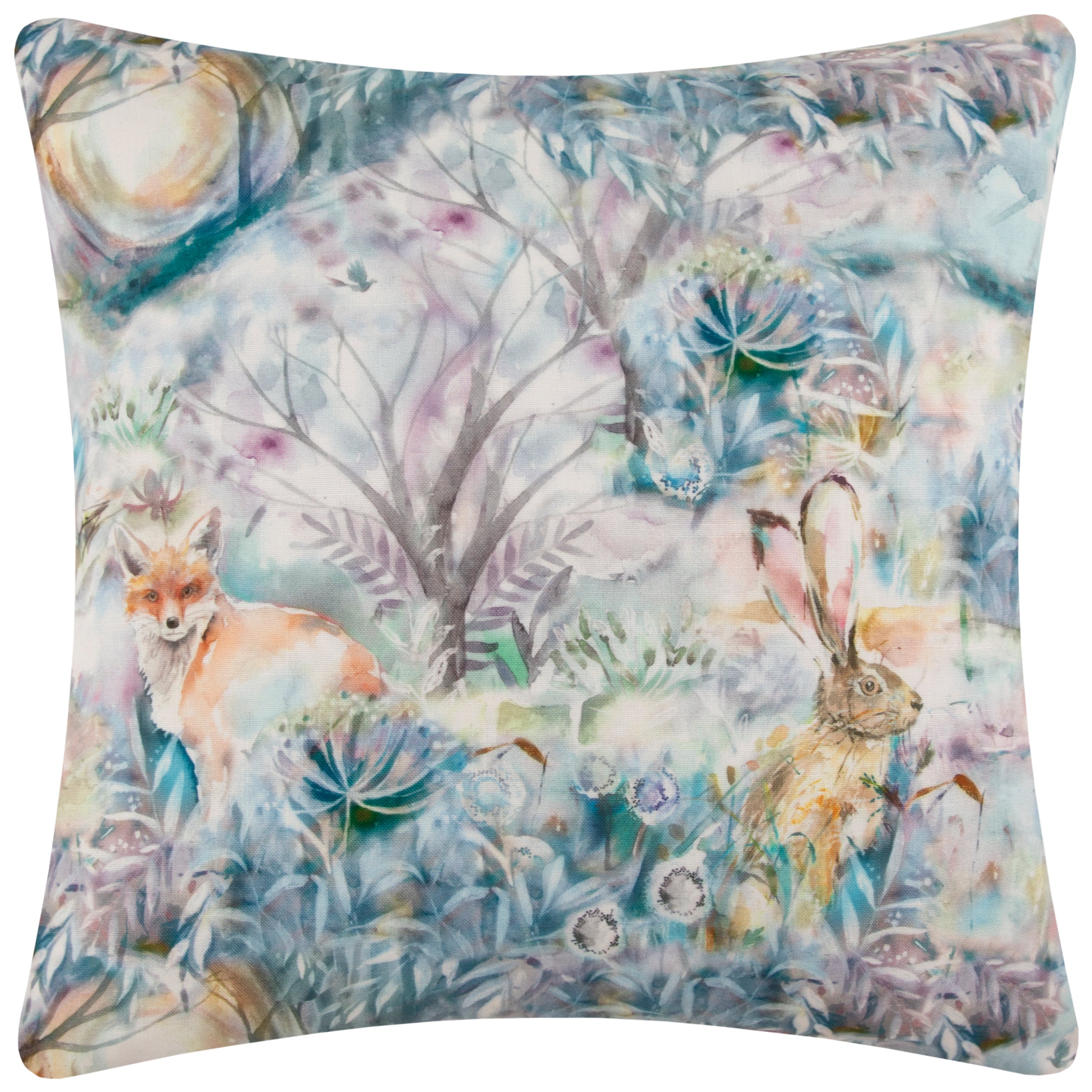 Fox And Hare Outdoor Cushion True