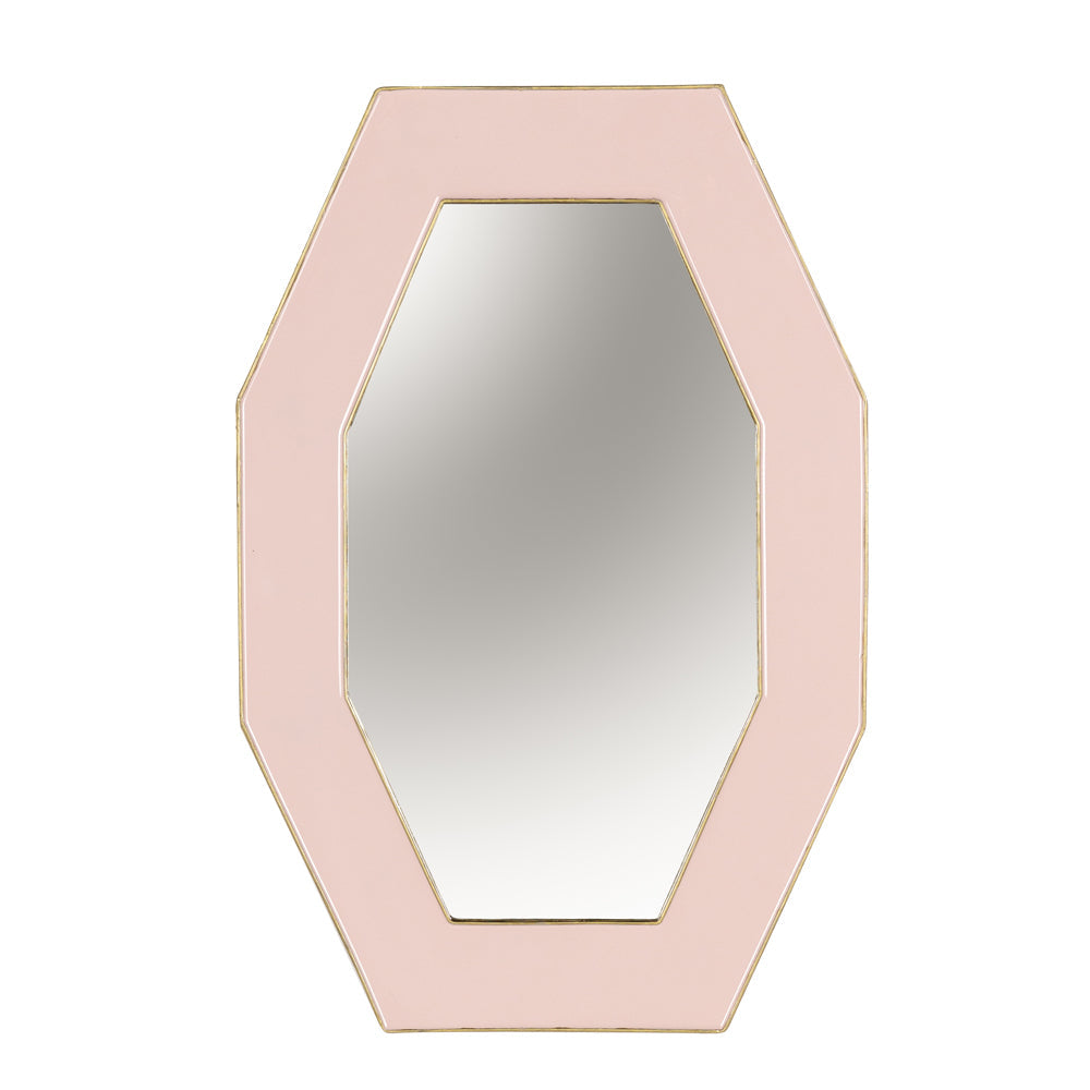 Framed Octagonal Wall Mirror