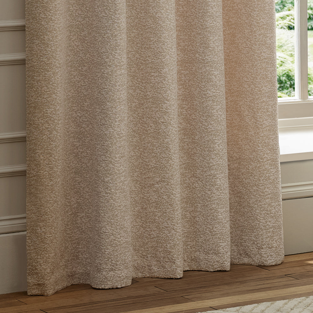 Galaxy Chenille Room Darkening Eyelet Curtains