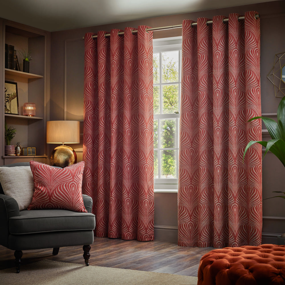 Gatsby Jacquard Eyelet Curtains