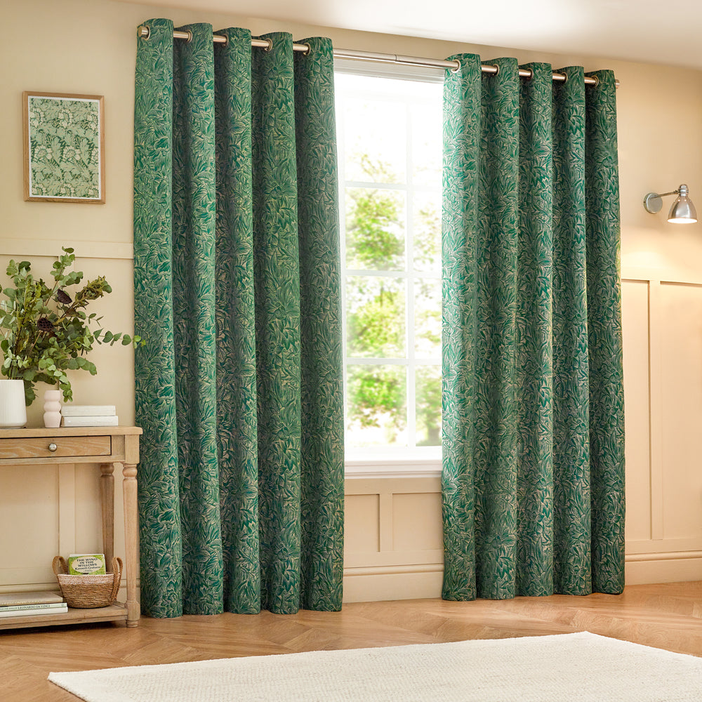 Grantley Jacquard Eyelet Curtains