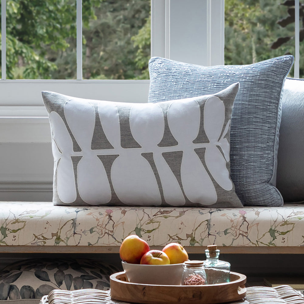 Guava Embroidered Cushion