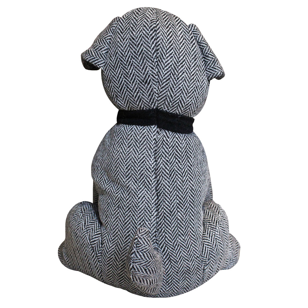 Herringbone Dog Novelty Door Stop