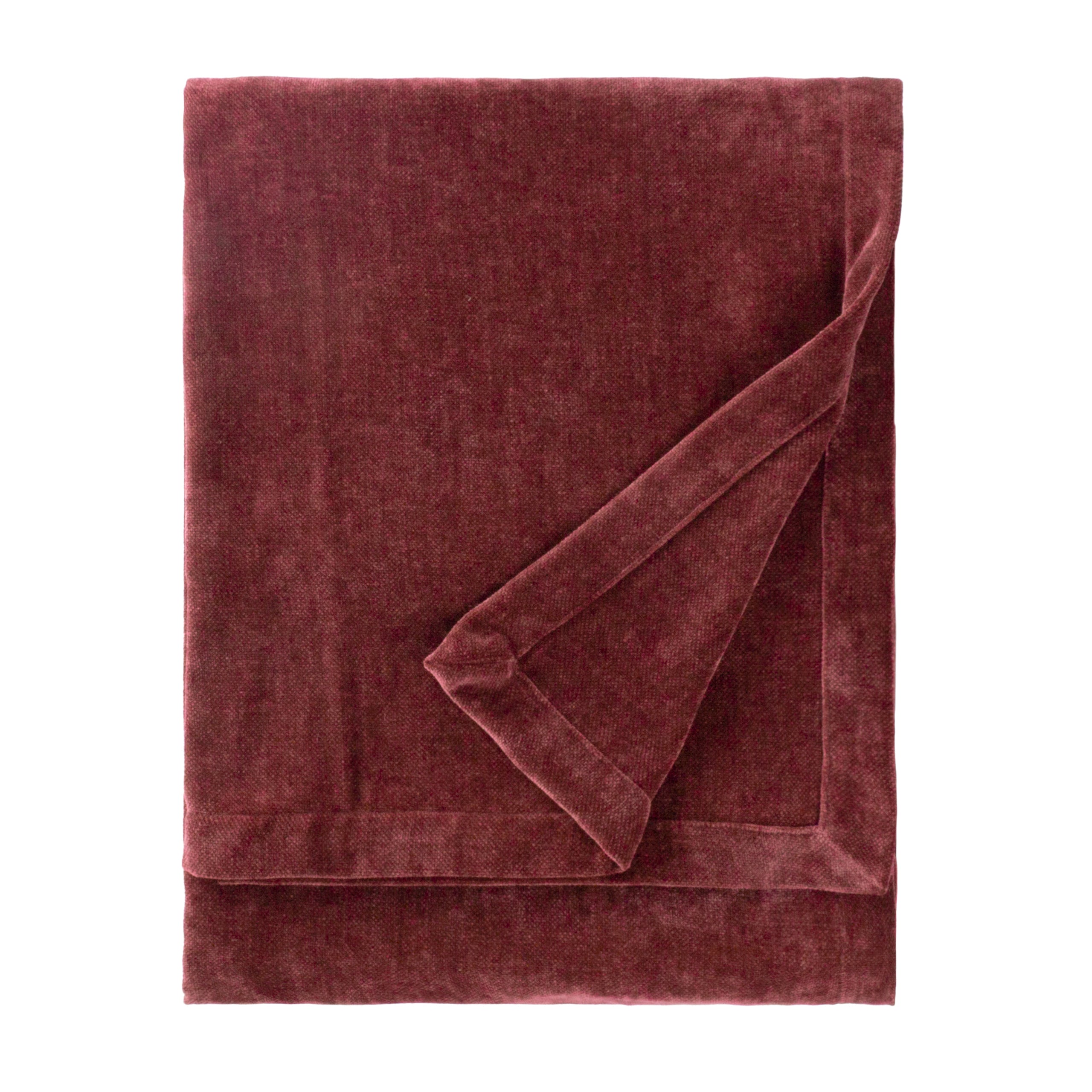 Heavy Chenille Velvet Throw