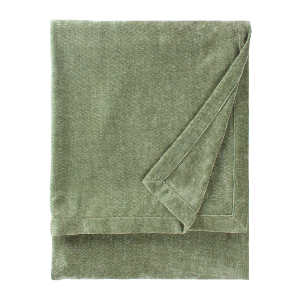 Heavy Chenille Velvet Throw