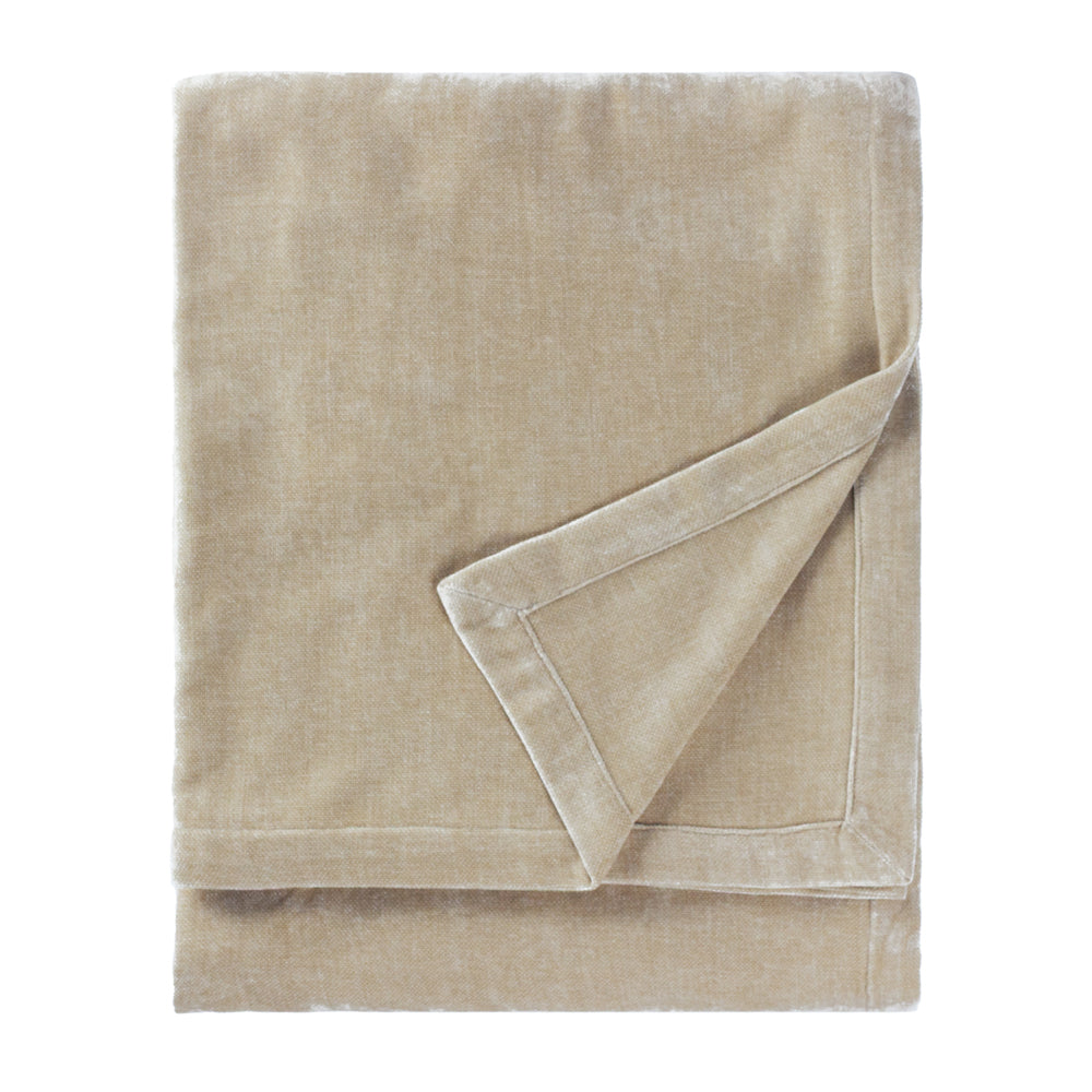 Heavy Chenille Velvet Throw