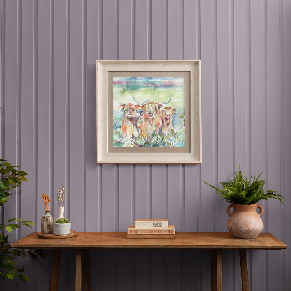 Heilan Herd Framed Print