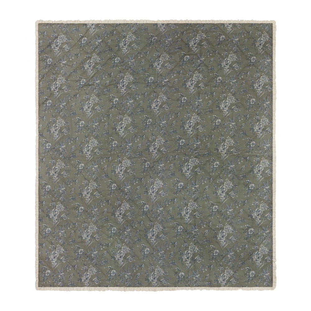 Hermione Ruffled Cotton Bedspread