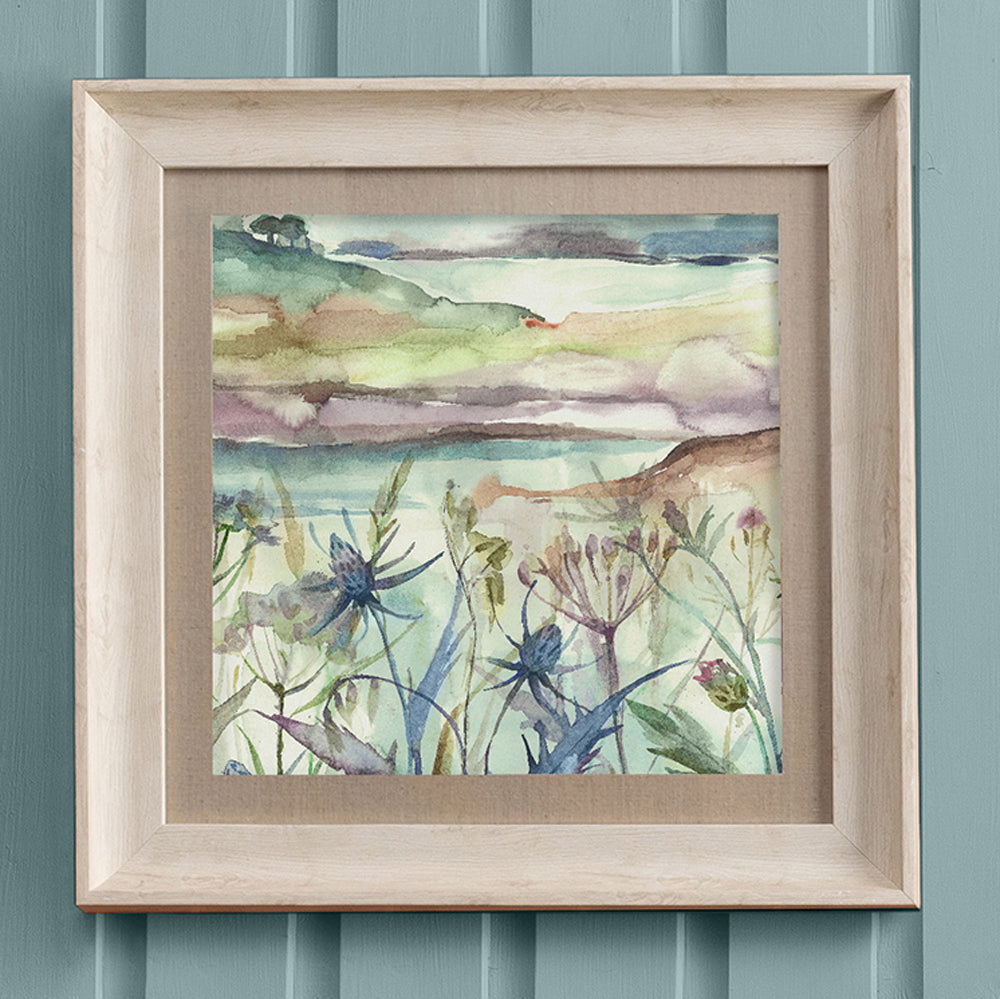 Highland Haze Framed Print