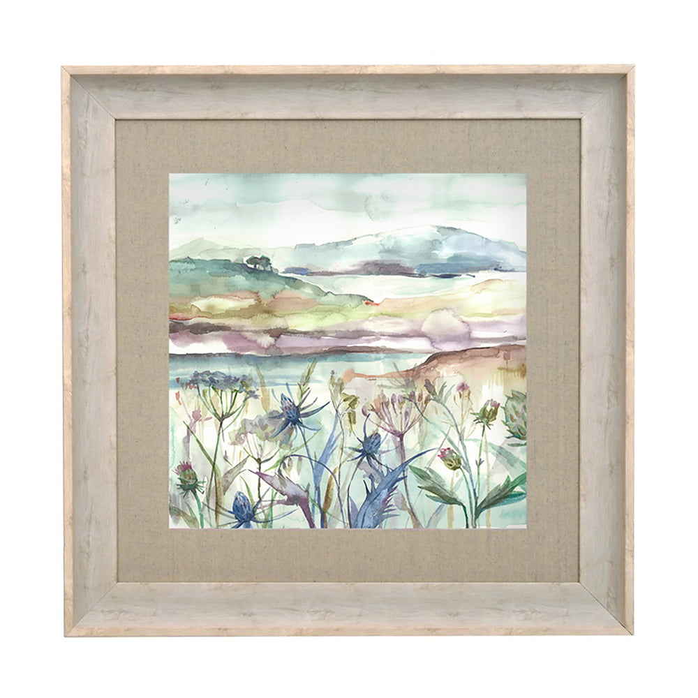 Highland Haze Framed Print