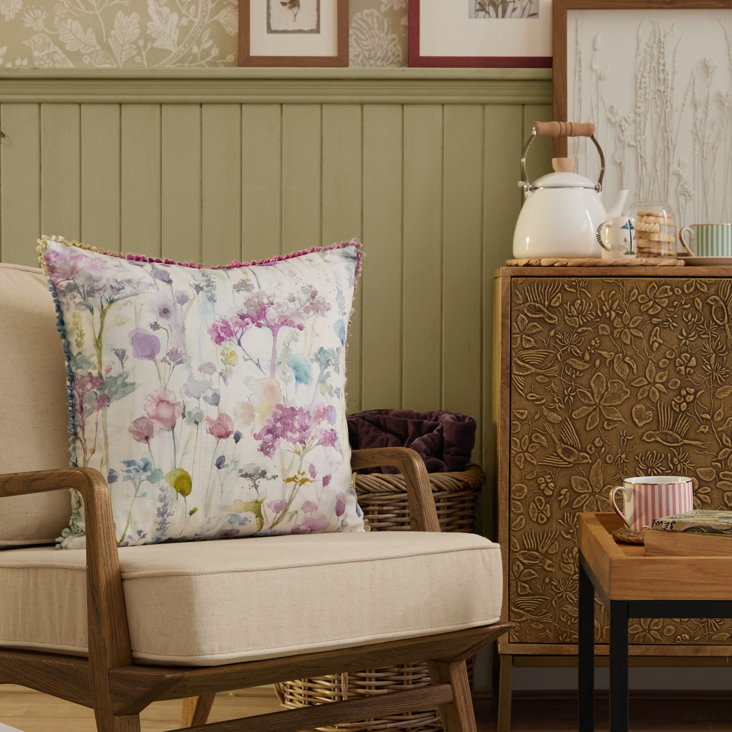 Ilinizas Printed Square Cushion