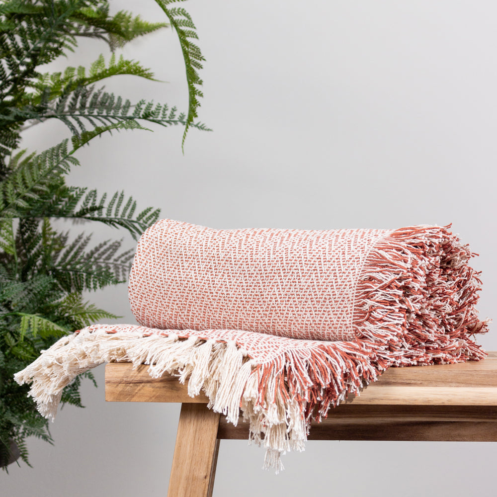 Jasper Herringbone Throw