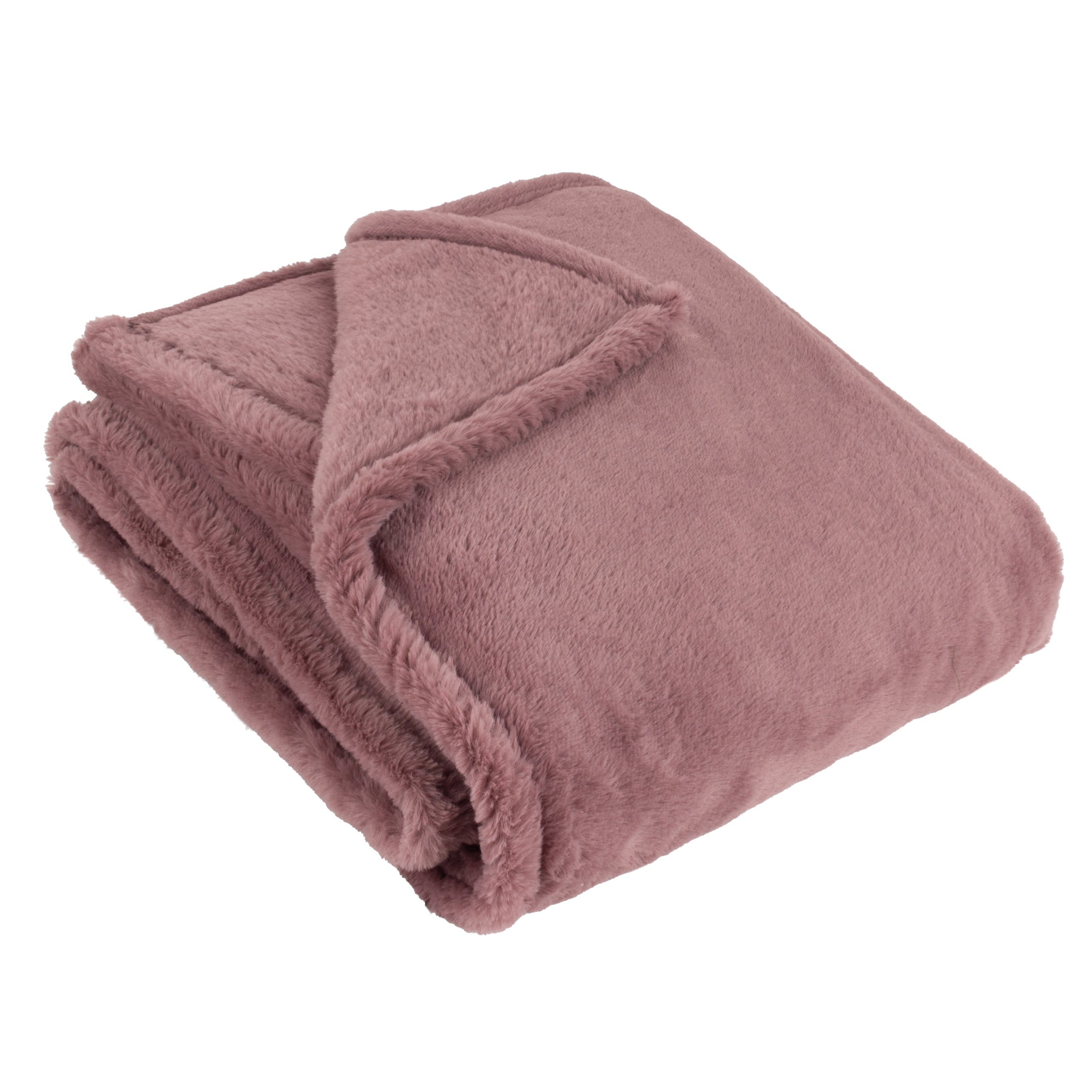 Kallu Double-Sided Faux-Fur Throw