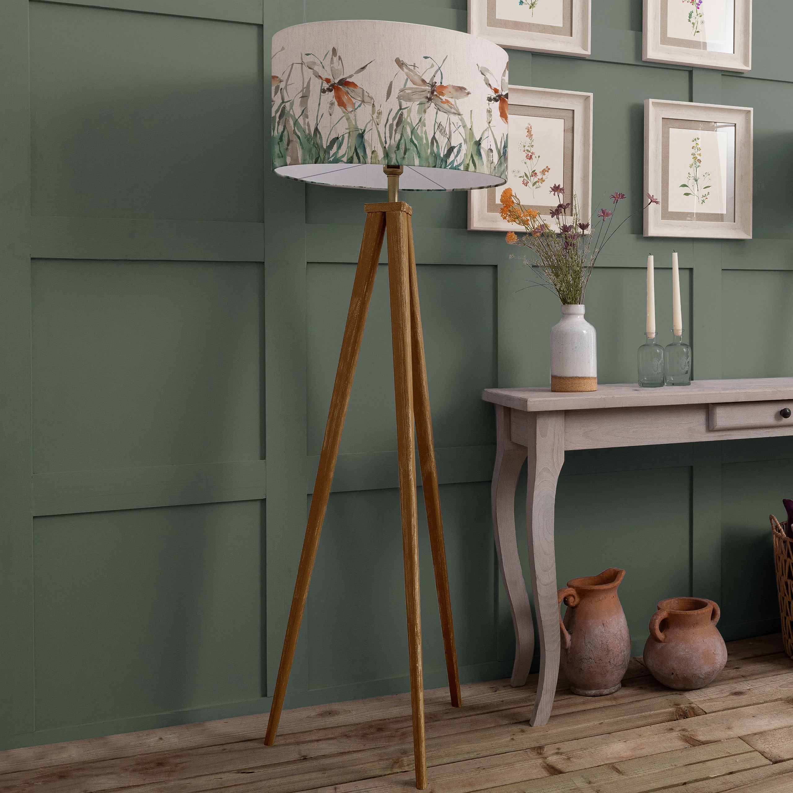 Nightingale Eva & Aratus Complete Floor Lamp