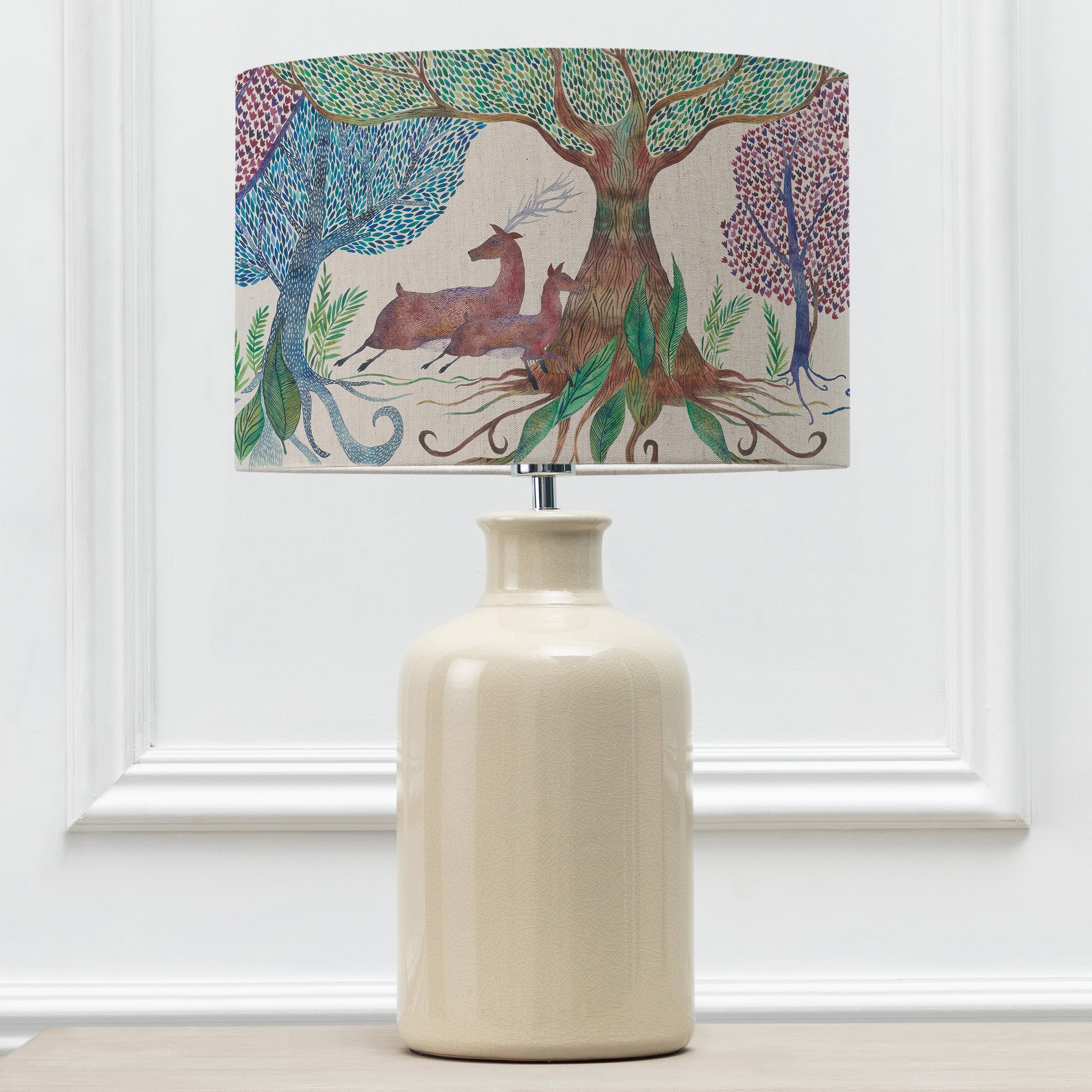 Willow Woods Eva & Elspeth Complete Table Lamp