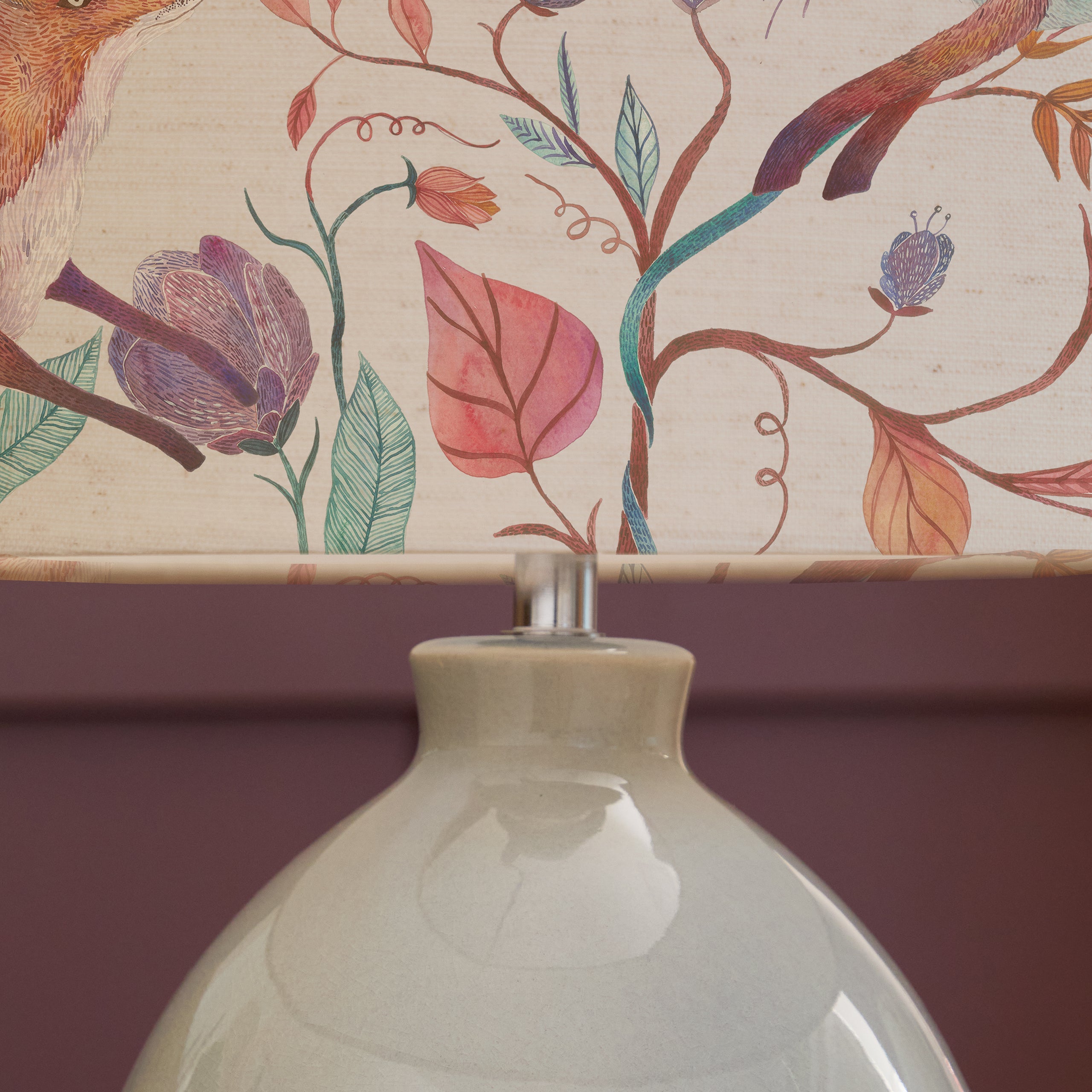 Leaping Into The Fauna Eva & Leura Complete Table Lamp