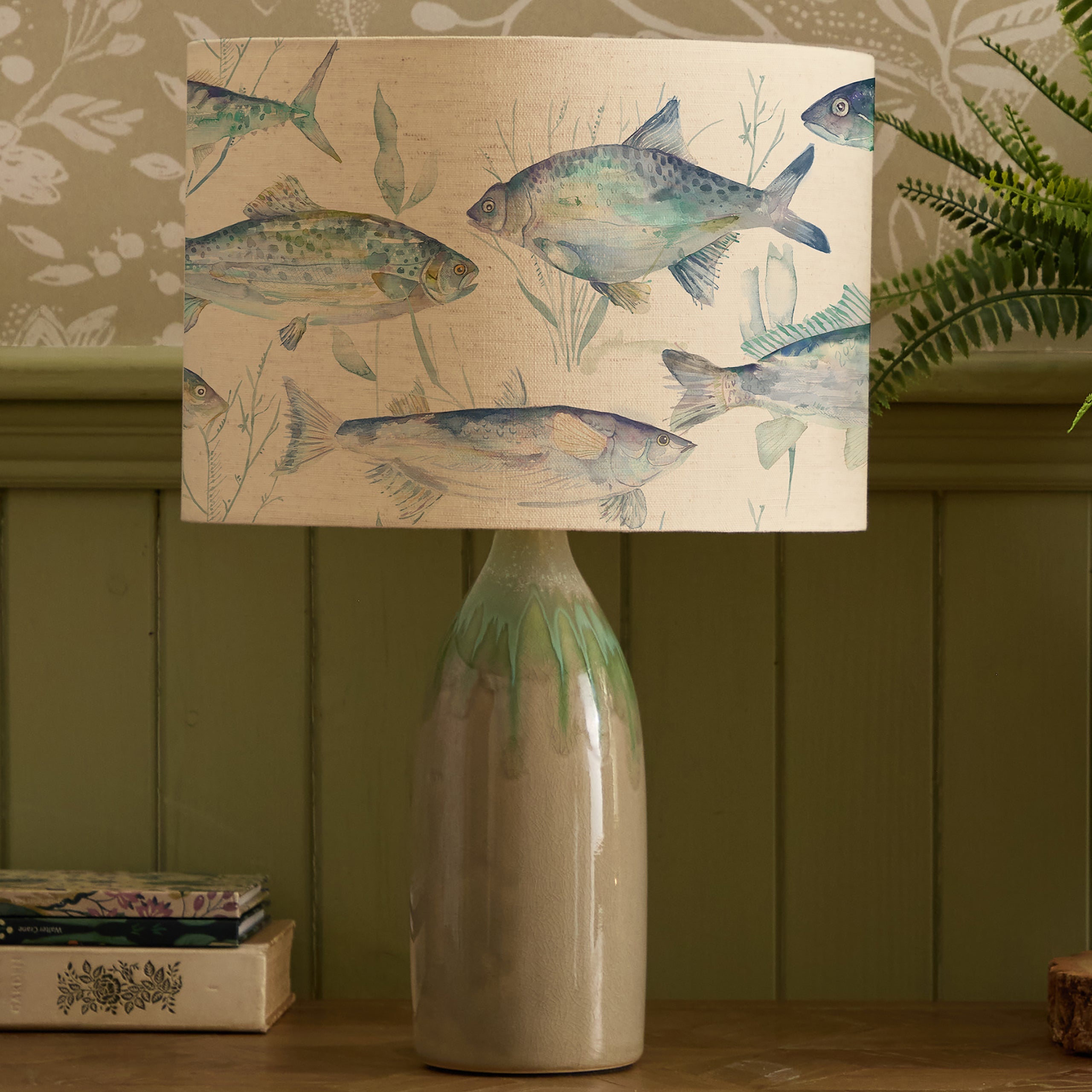 Ives Waters Eva & Narvi Complete Table Lamp