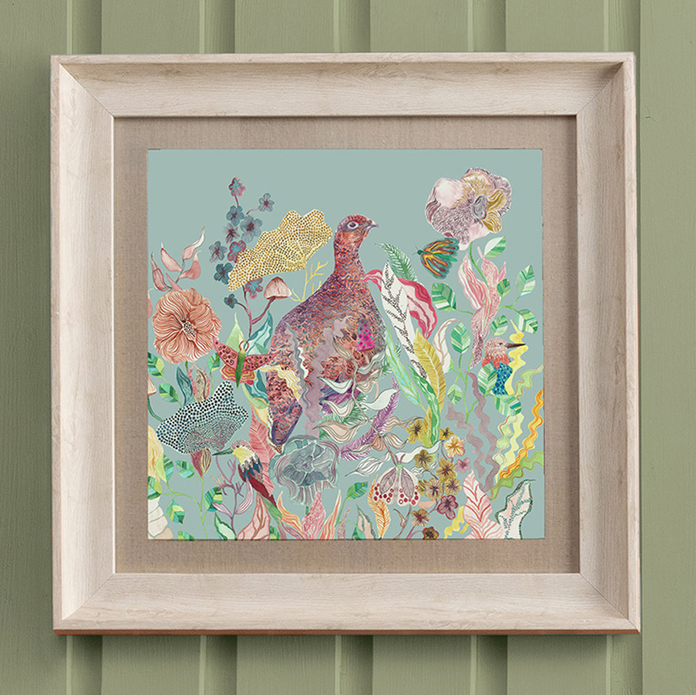 Lady Grouse Framed Print