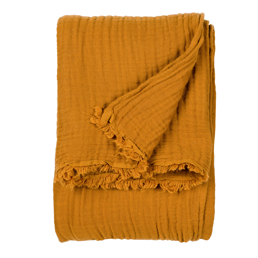Lark Muslin Cotton Oversized Throw