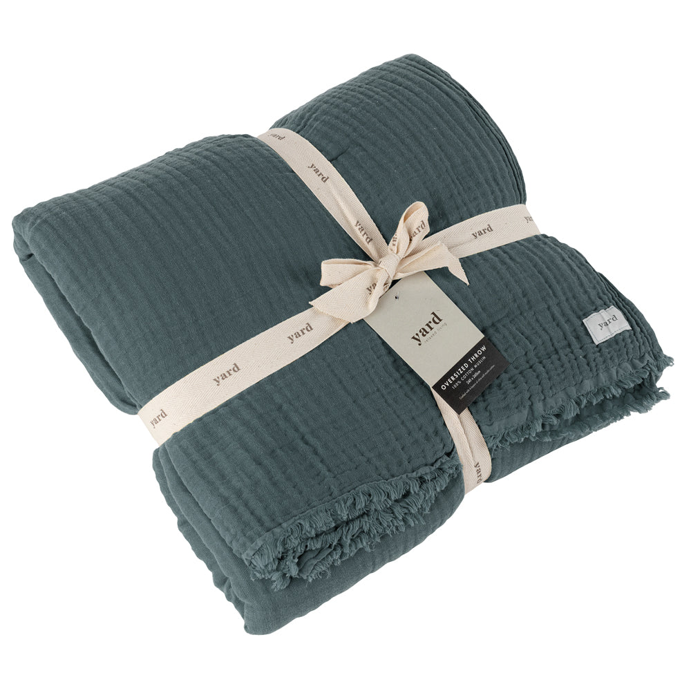 Lark Muslin Cotton Oversized Throw