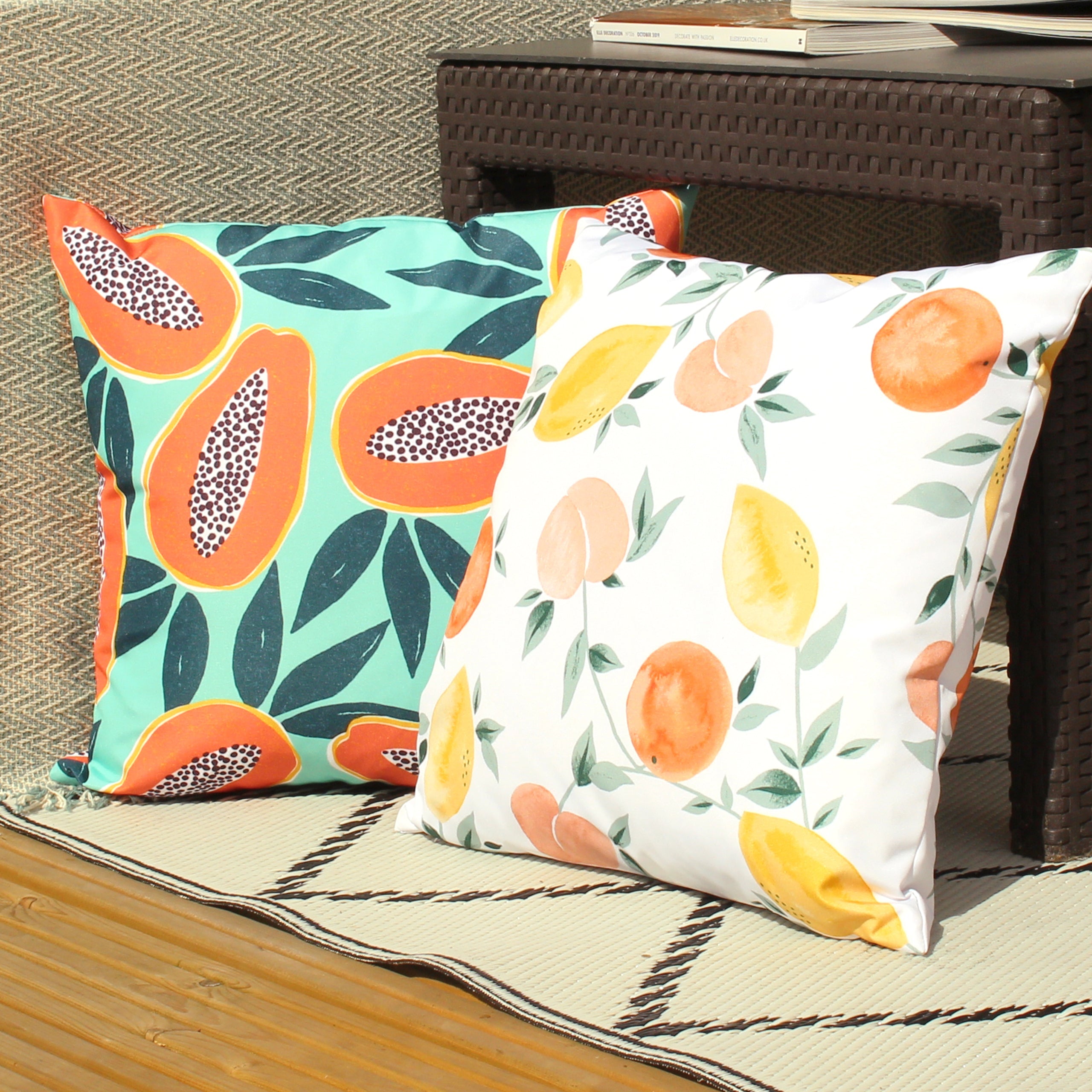 Les Fruits Outdoor Cushion