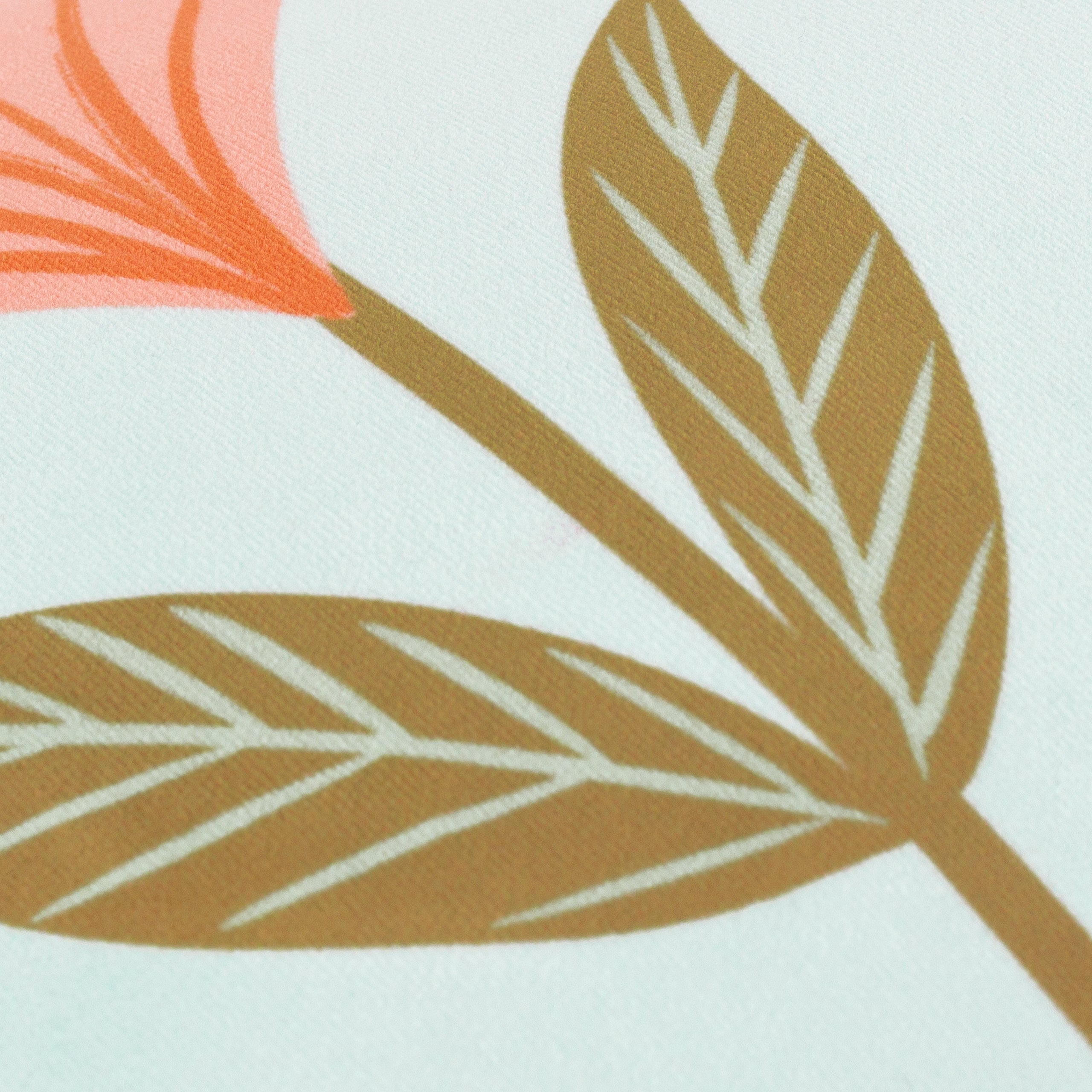 Little Nature Piped Velvet Cushion