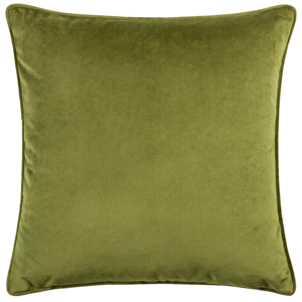 Malans Cut Velvet Piped Cushion