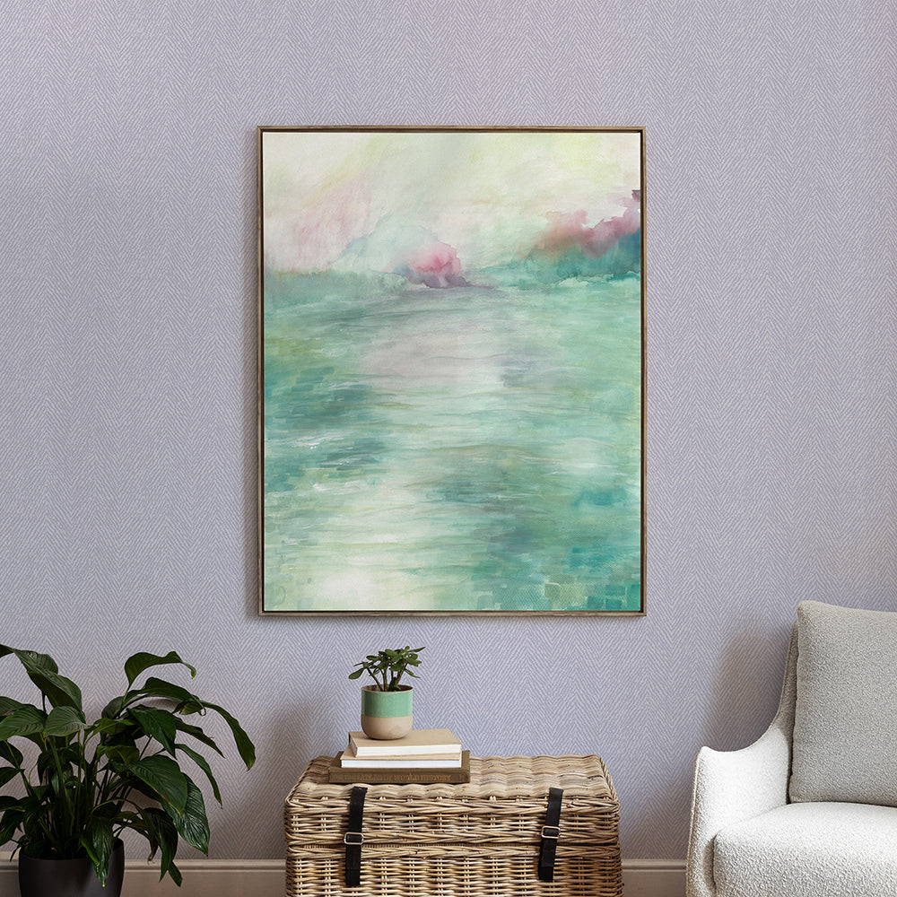 Maree Fern Framed Canvas