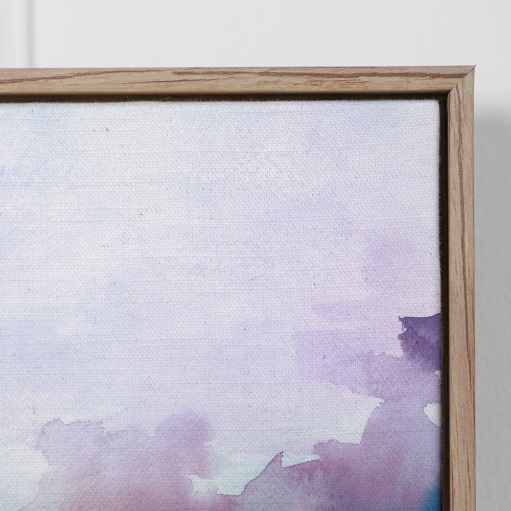 Maree Iris Framed Canvas