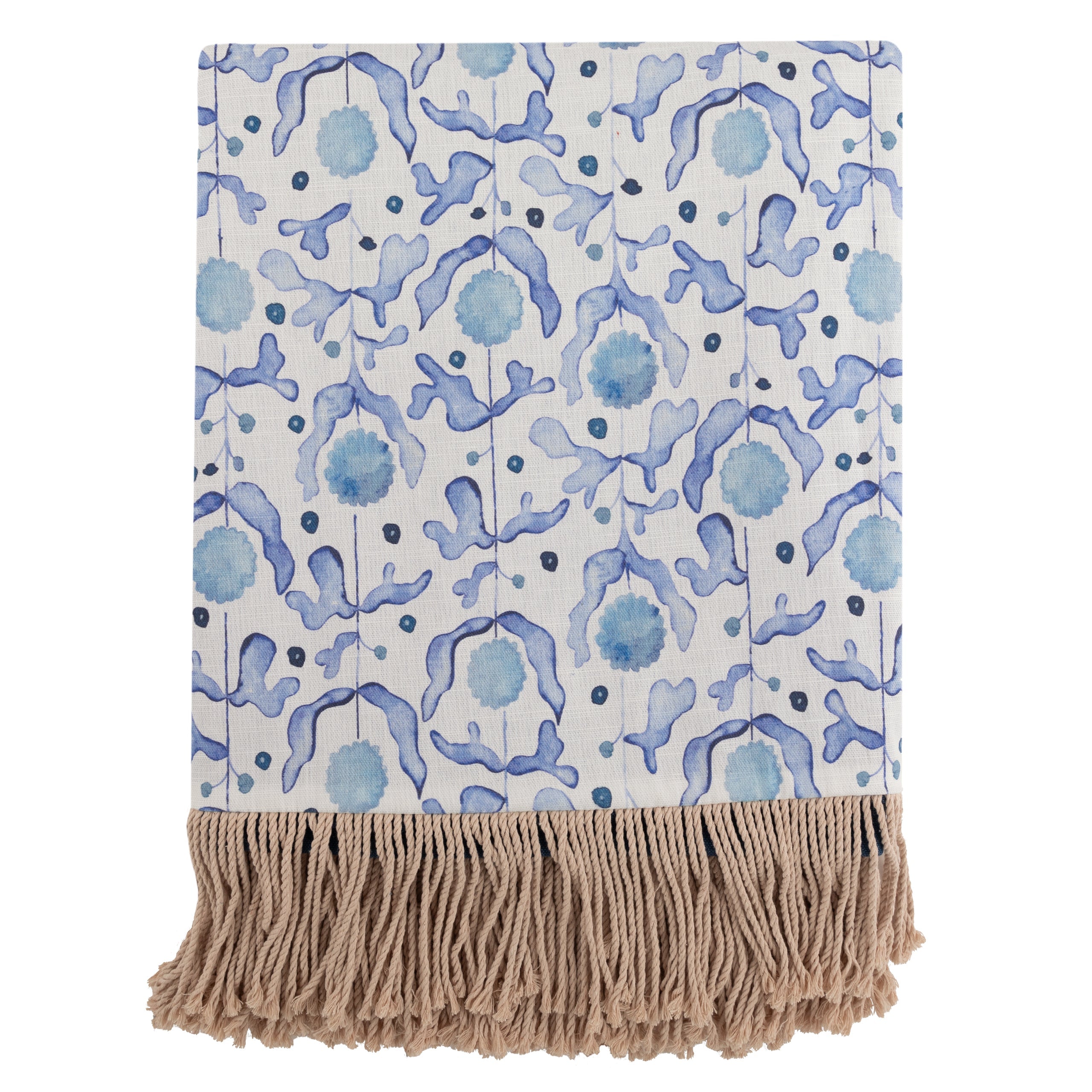 Mariani Printed Fringe Throw