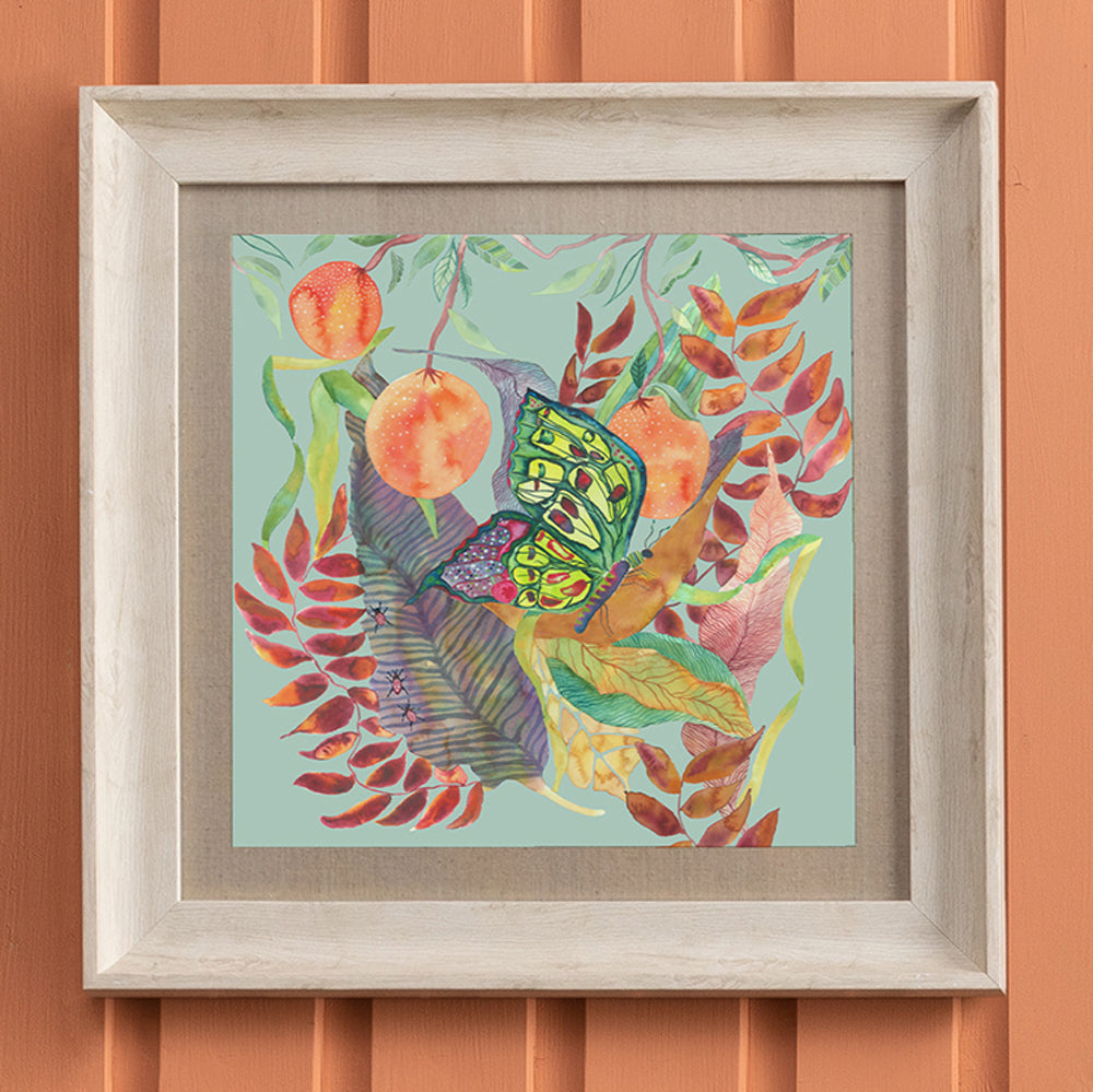 Mirabelle Butterfly Framed Print