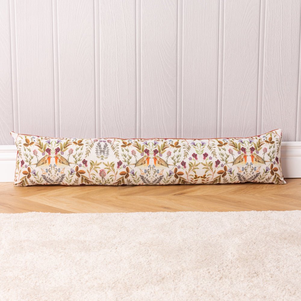 Mirrored Robin Draught Excluder