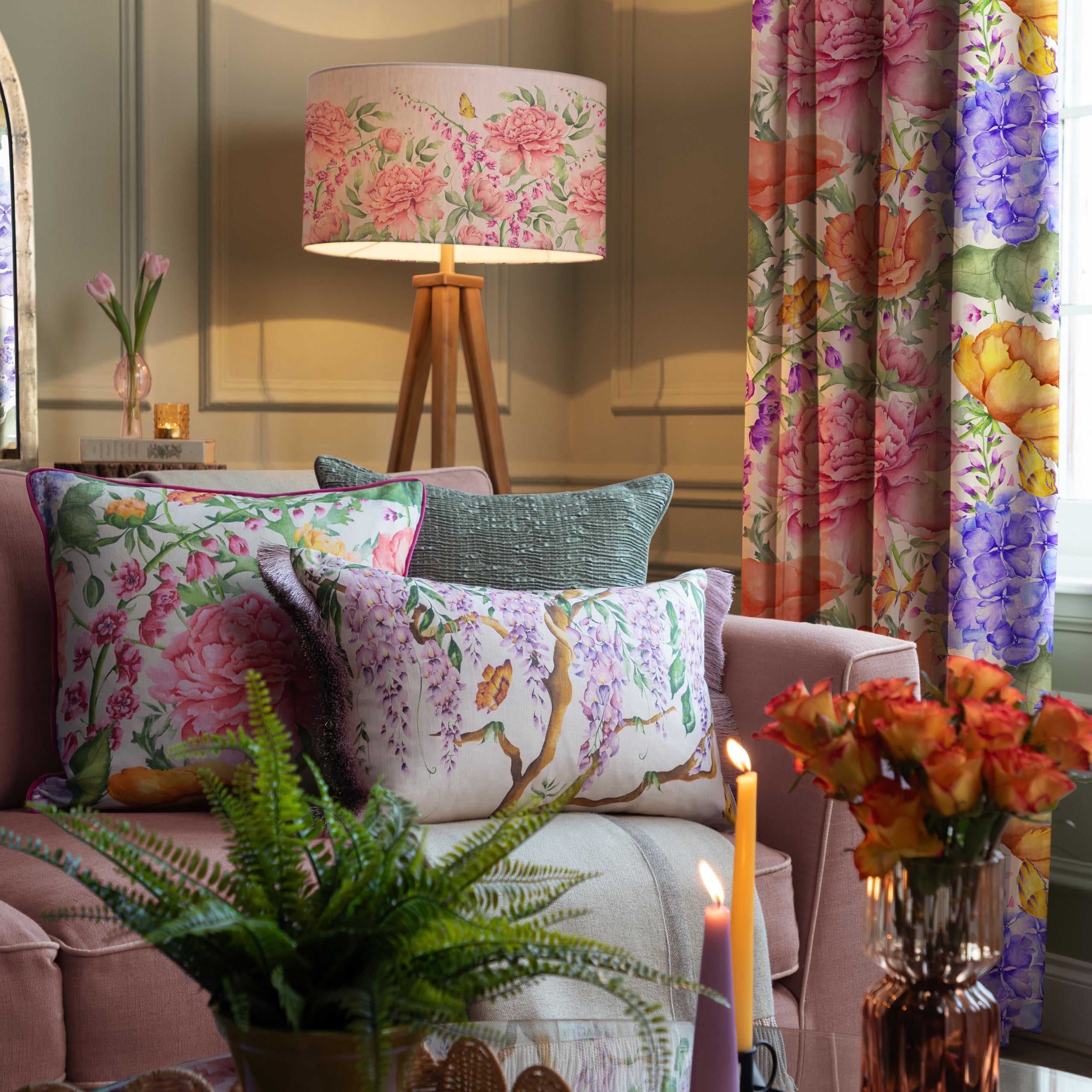 Midsummer Meadows Fabric Pattern