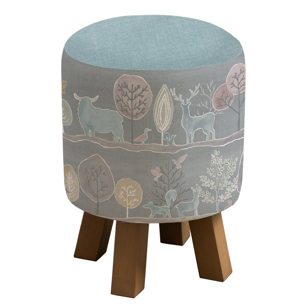 Ariundle Monty Round Footstool