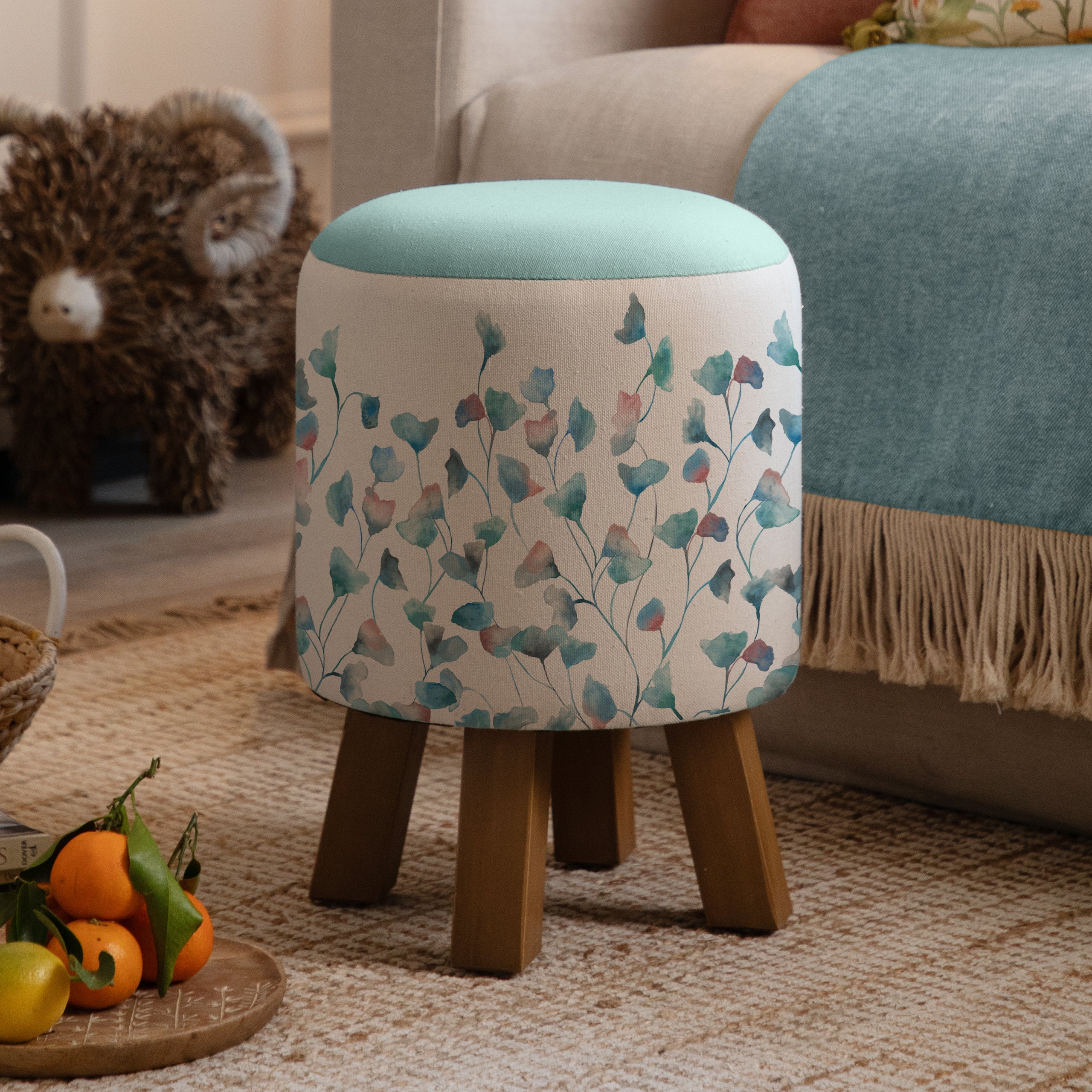 Cala Monty Round Footstool