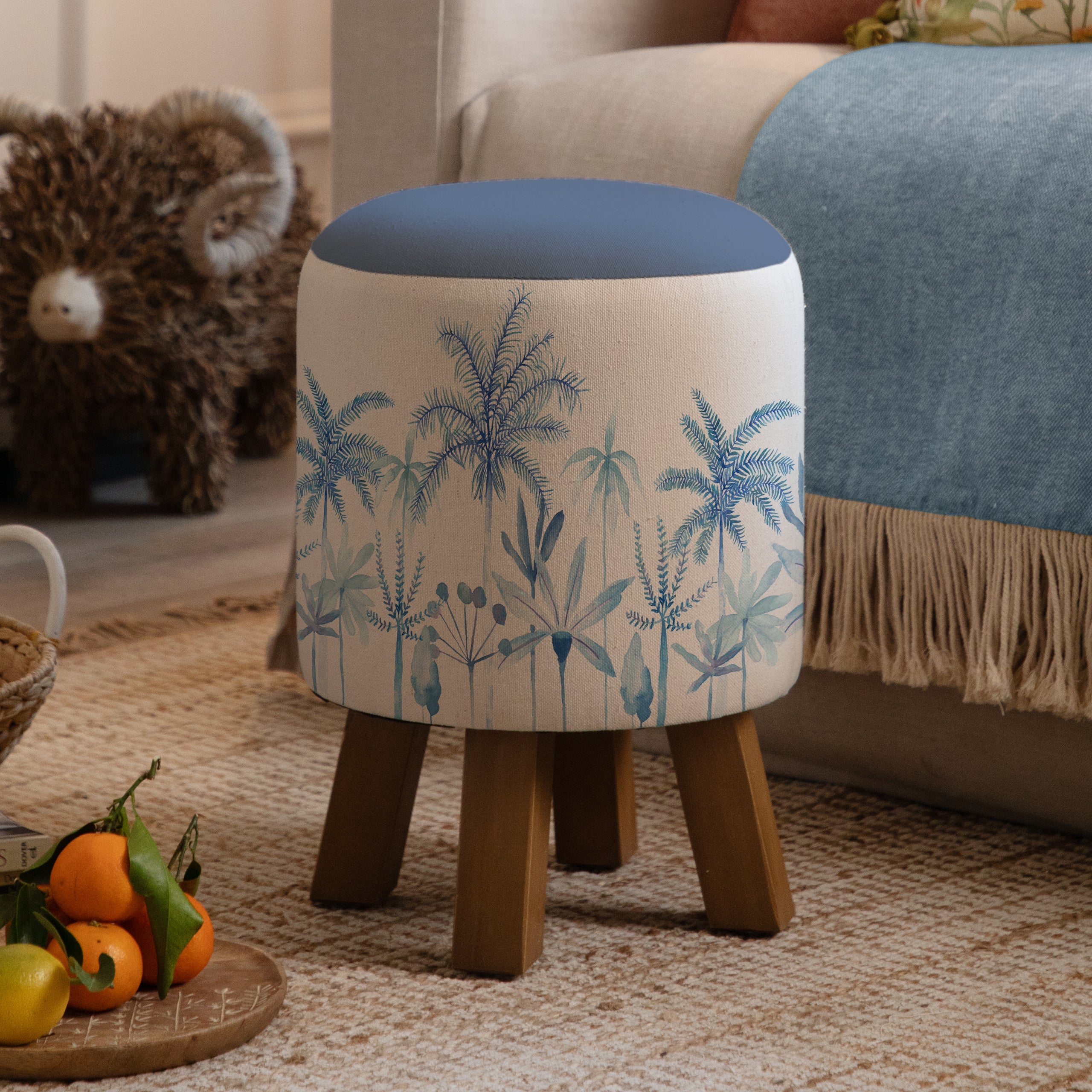 Cozzo Monty Round Footstool