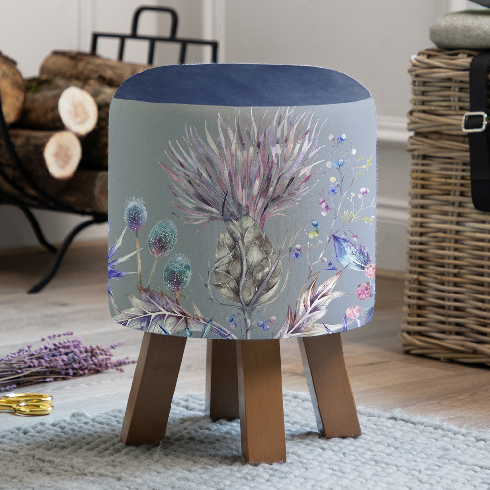 Elysium Monty Round Footstool