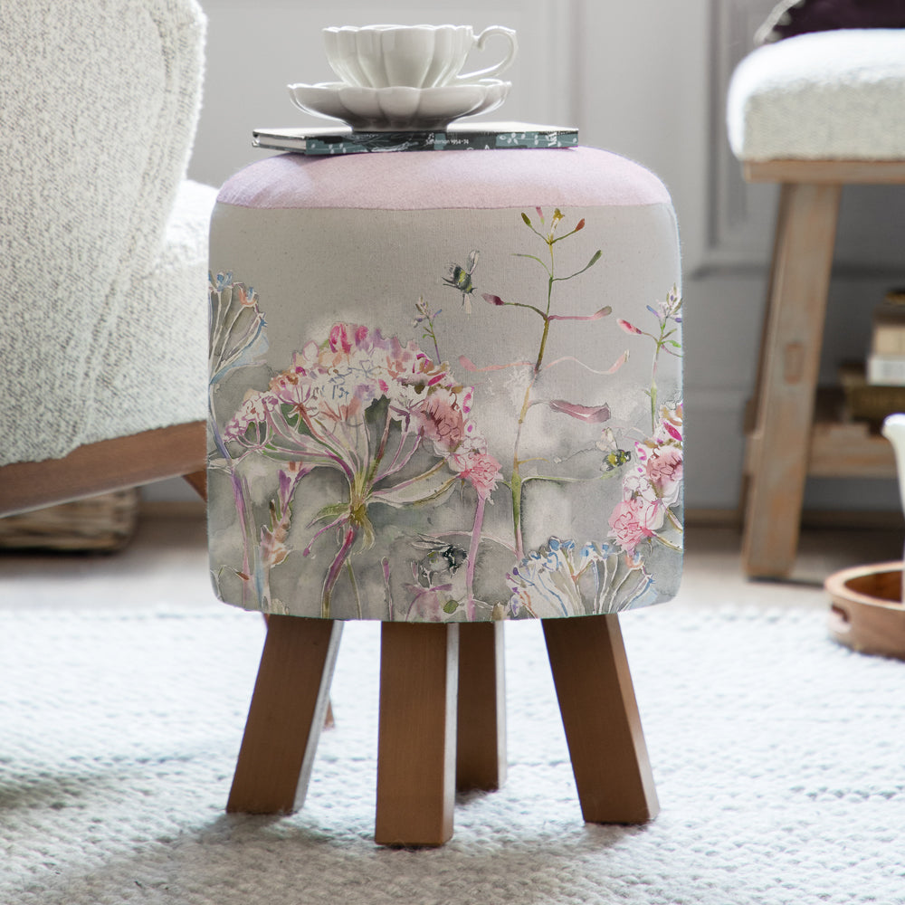 Langdale Monty Round Footstool