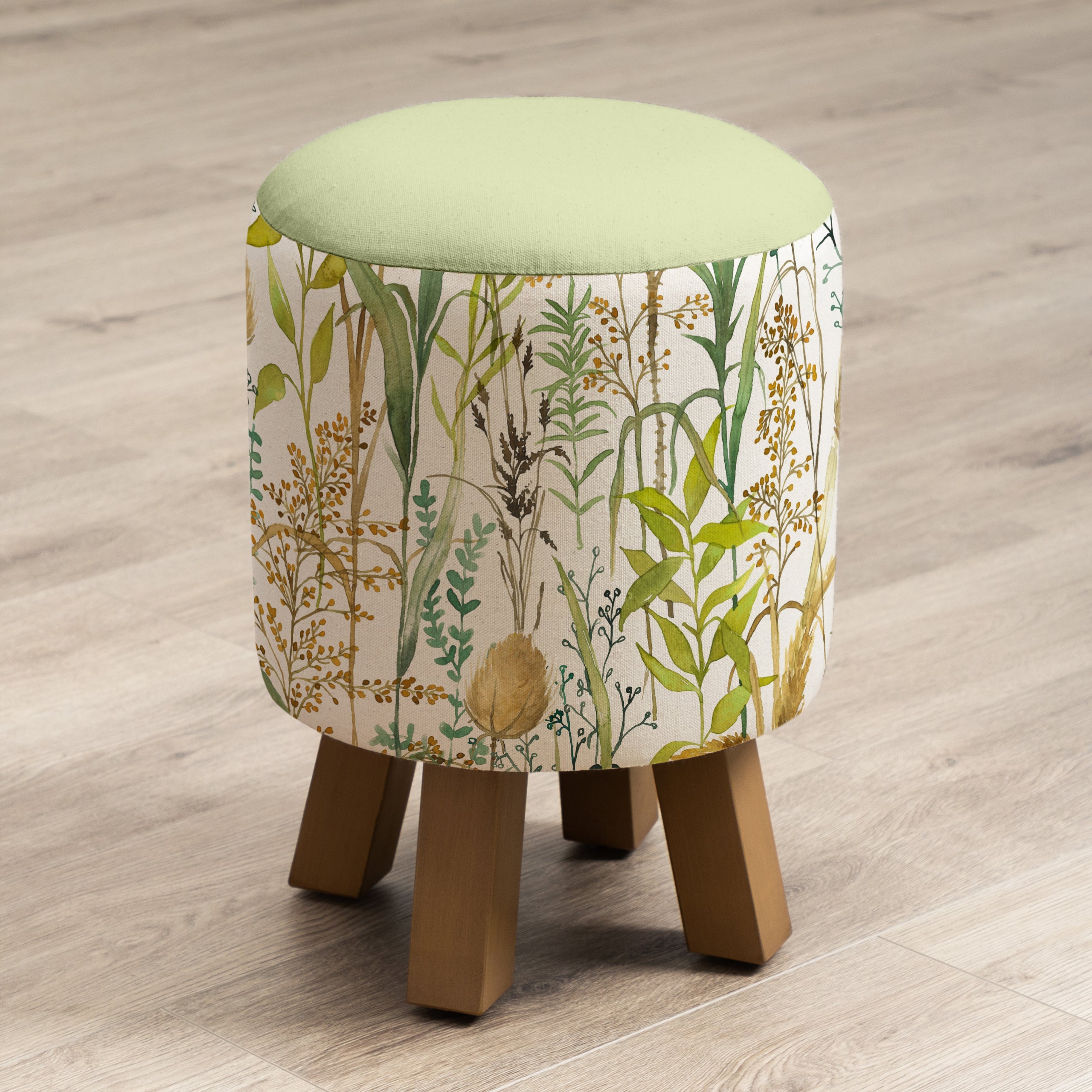 Lydiard Monty Round Footstool