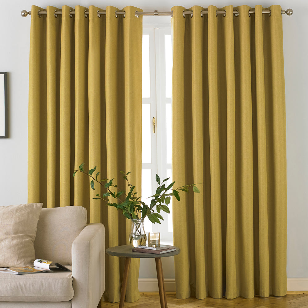 Moon Premium Thermal Blackout Eyelet Curtains