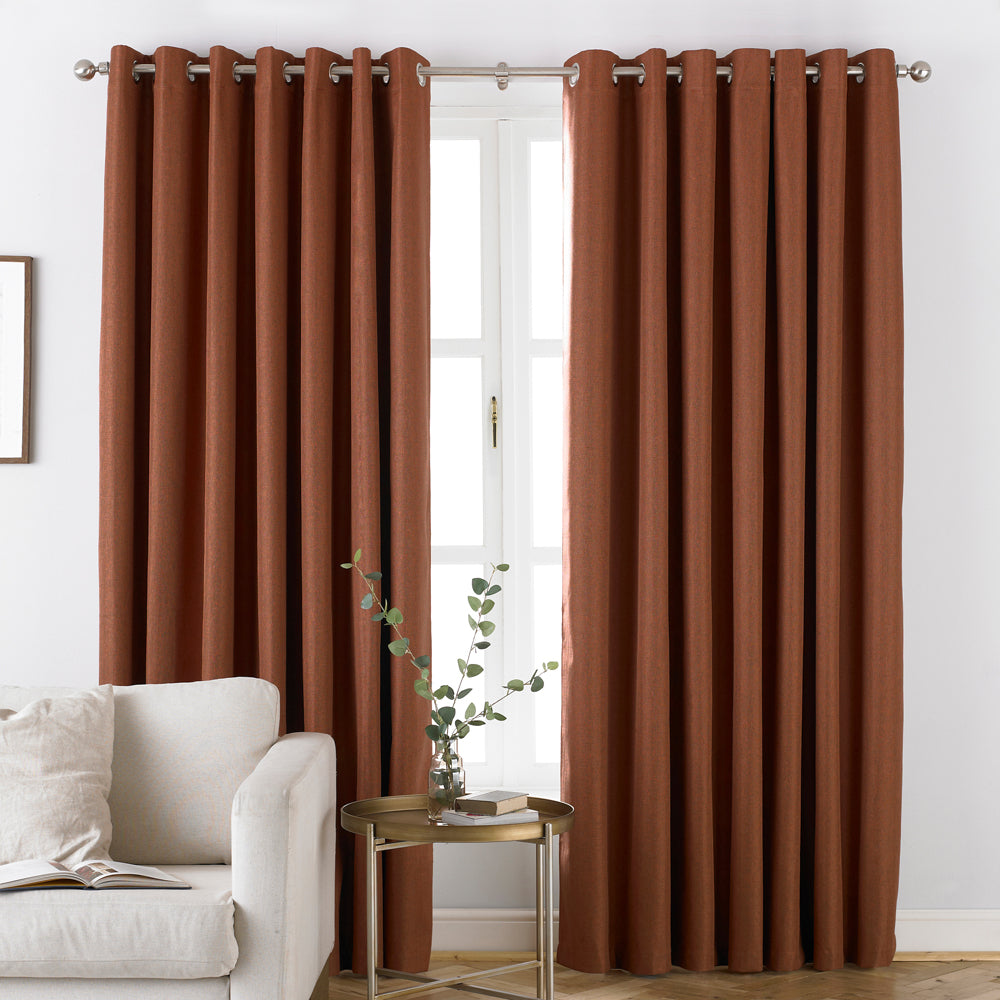 Moon Premium Thermal Blackout Eyelet Curtains