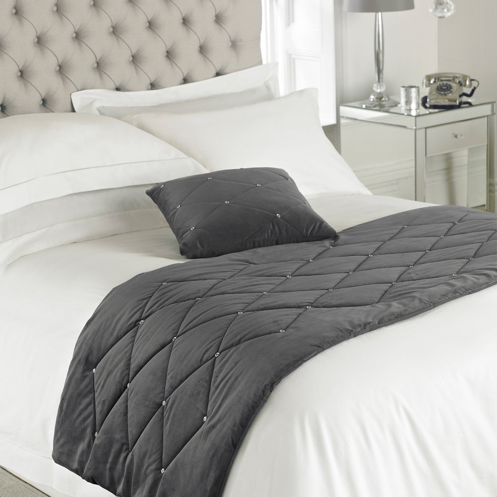 New Diamante Bed Runner