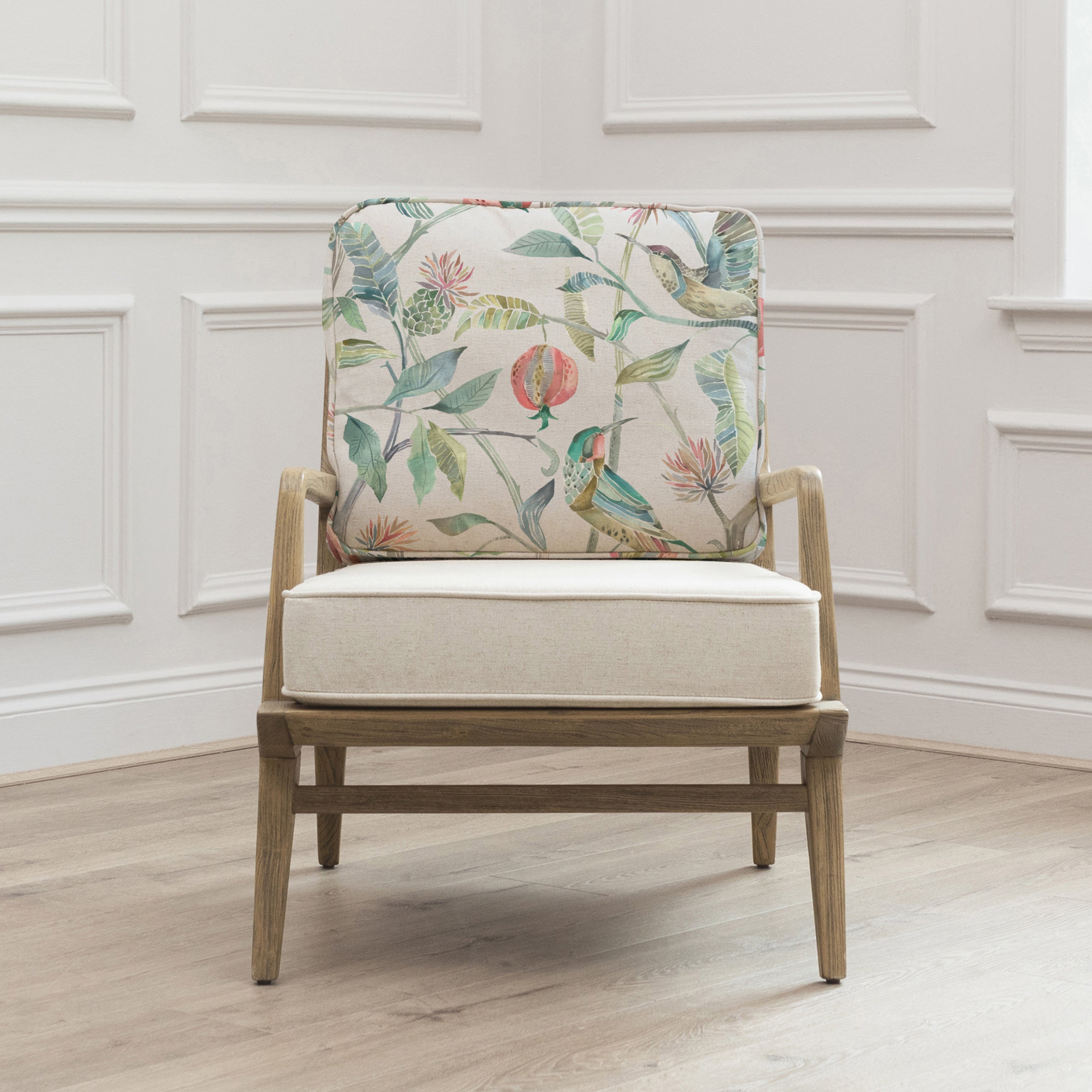 Colyford Printed Idris Chair