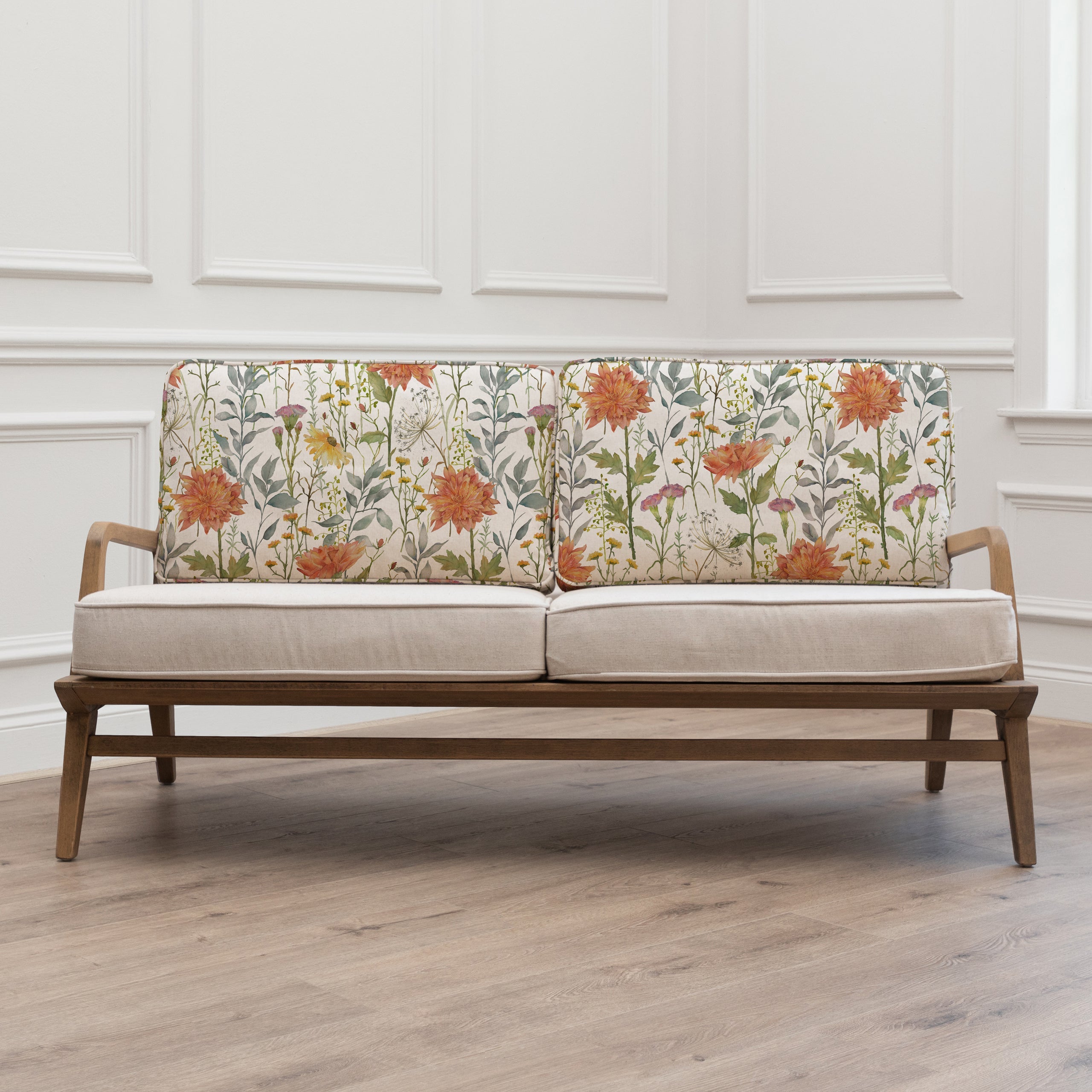 Delamere Printed Idris 2-Seater Sofa