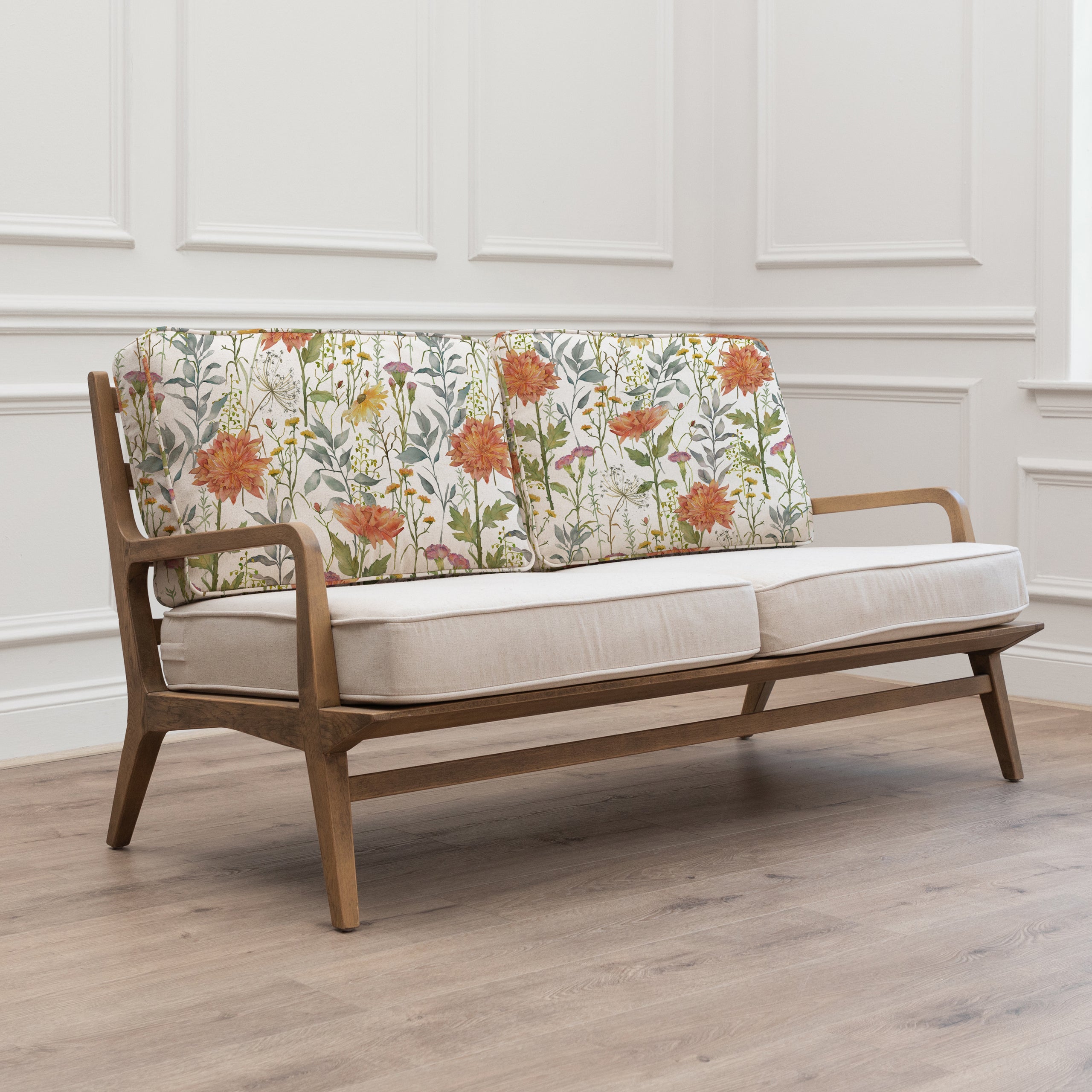 Delamere Printed Idris 2-Seater Sofa