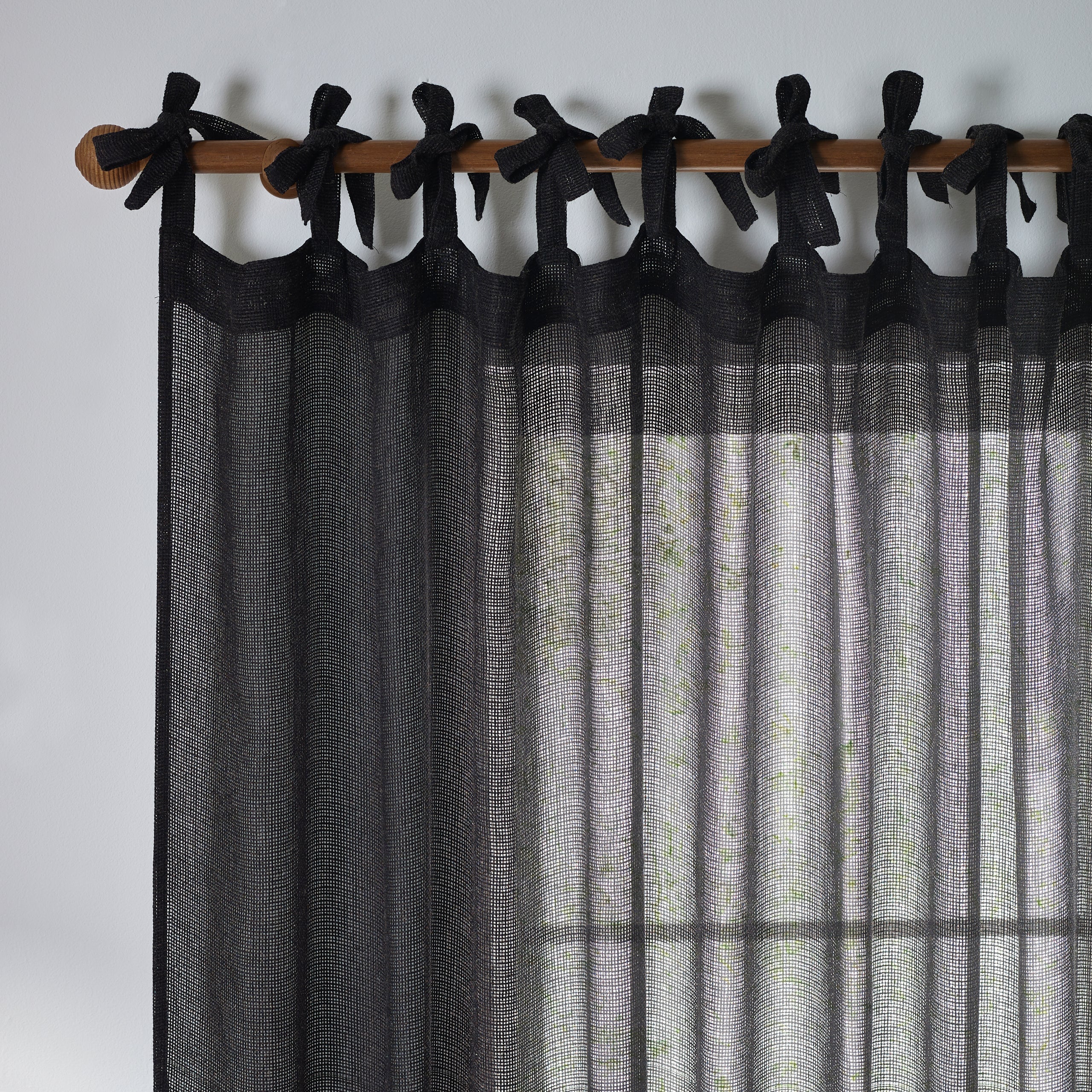 Nimbus Sheer Tie Top Curtain Panel