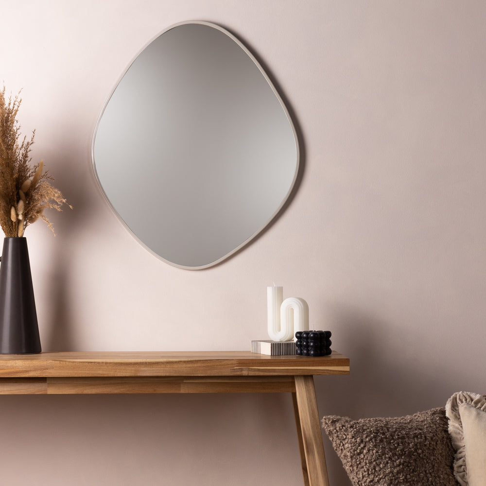 Organic Oval Wall Mirror