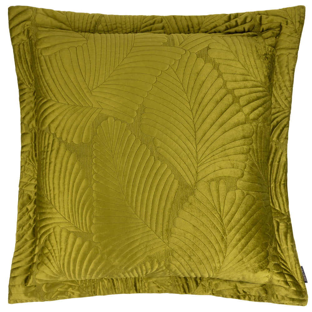 Palmeria Quilted Velvet Cushion