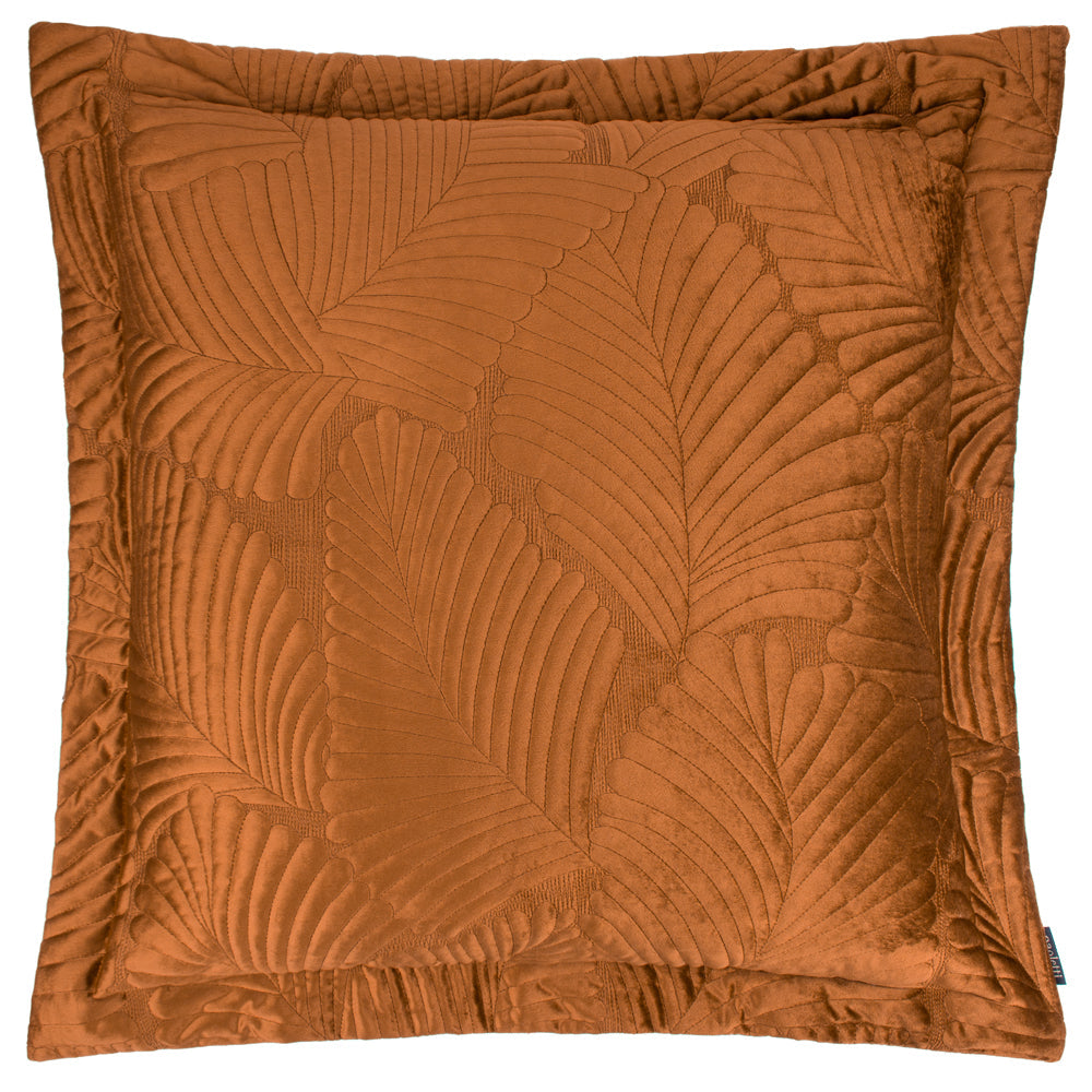 Palmeria Quilted Velvet Cushion